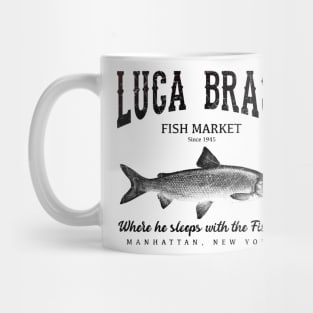 Luca Brasi Fish Market - Distressed Mug